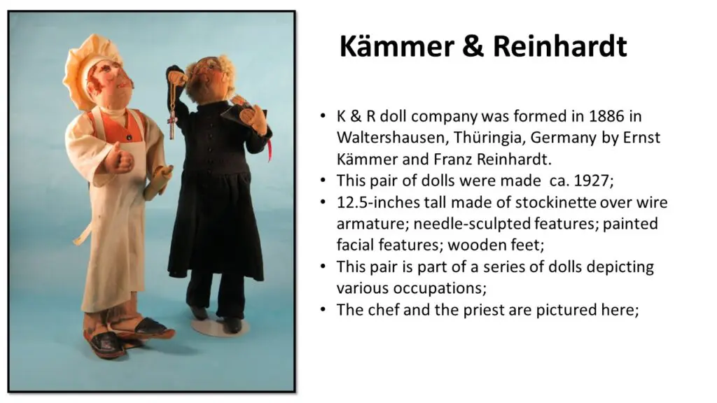 Kammer and Reinhardt Doll Description Slide