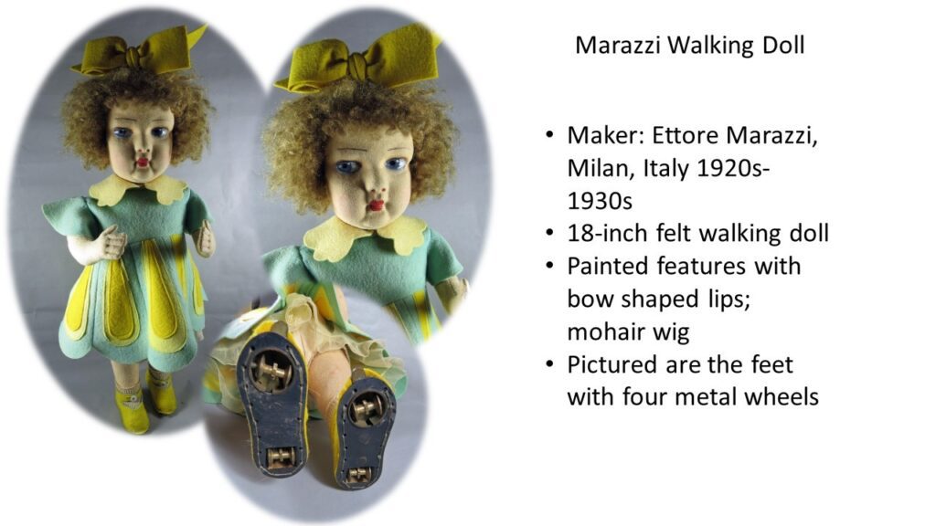 Marazzi walking Doll Description Slide