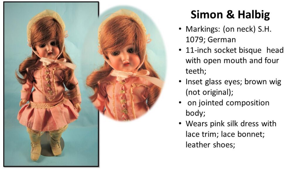 Simon and Halbig Doll Description Slide