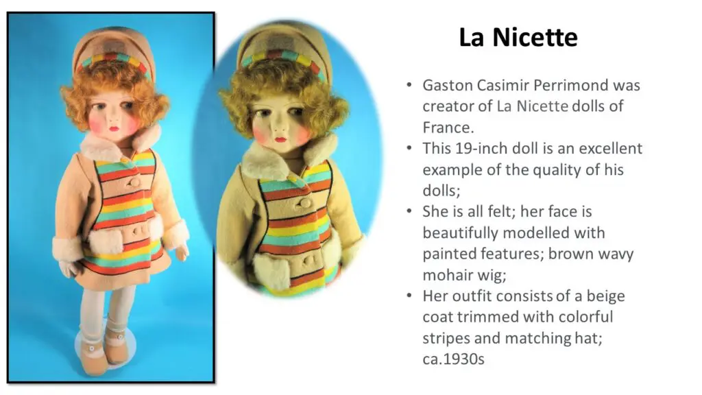 La Nicettee Doll Description Slide