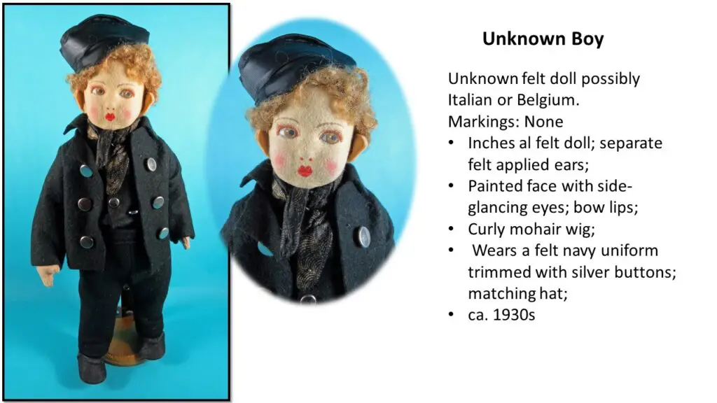Unknown Boy Doll Description Slide