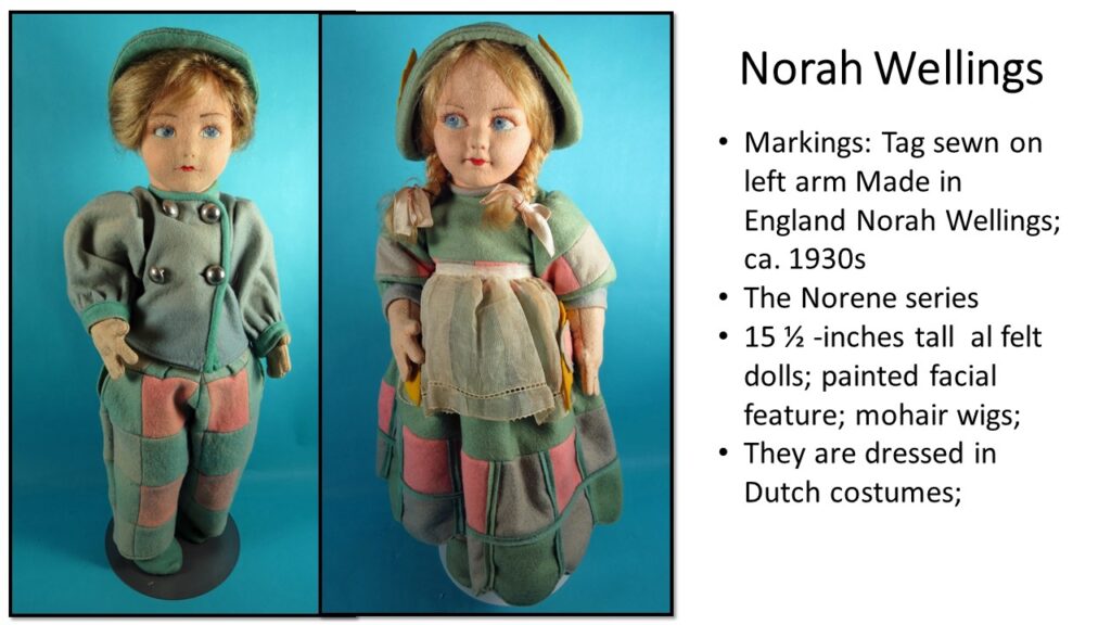 Norah Wellings Doll Description Slide