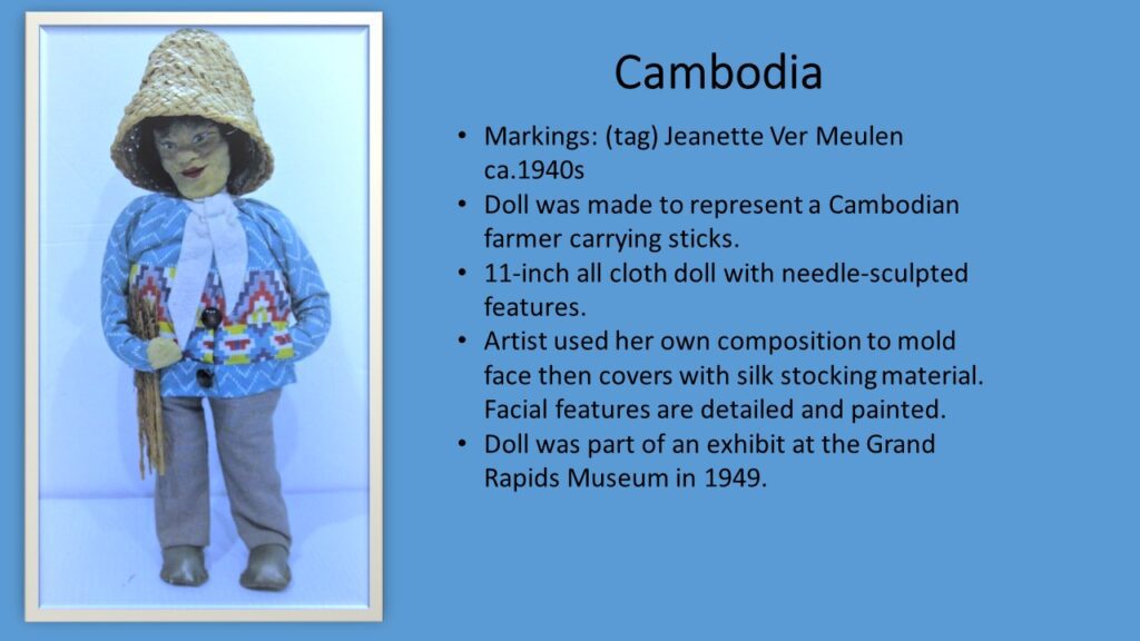 Cambodia Doll Description Slide