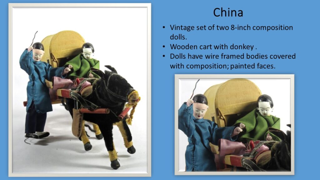 China Composition Dolls Description Slide
