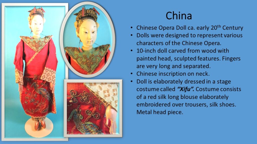 Chinese Opera Doll Doll Description Slide