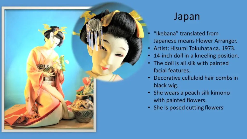 Japan Represented By A Baby Doll With A Pot