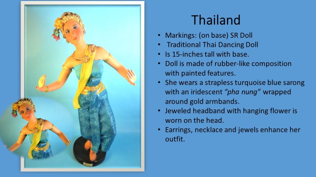 Thailand Woman Doll Description Slide