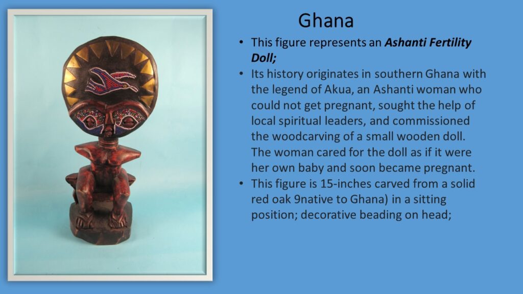 Ghana Ashanti Doll Description Slide