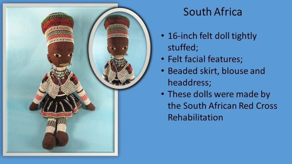 South African Red Cross Rehabilitation Doll Description
