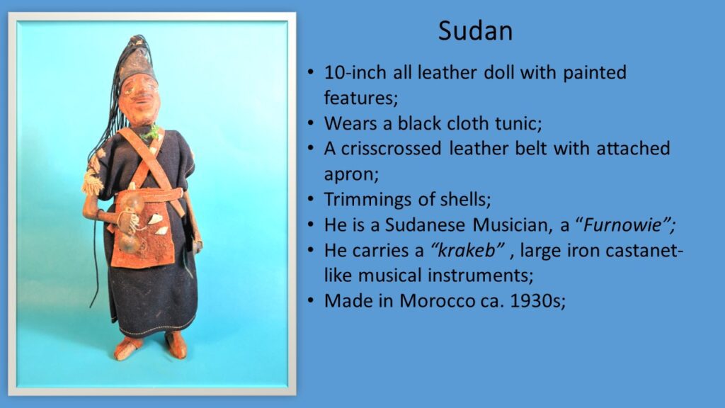 Sudanese Musician Doll Description Slide