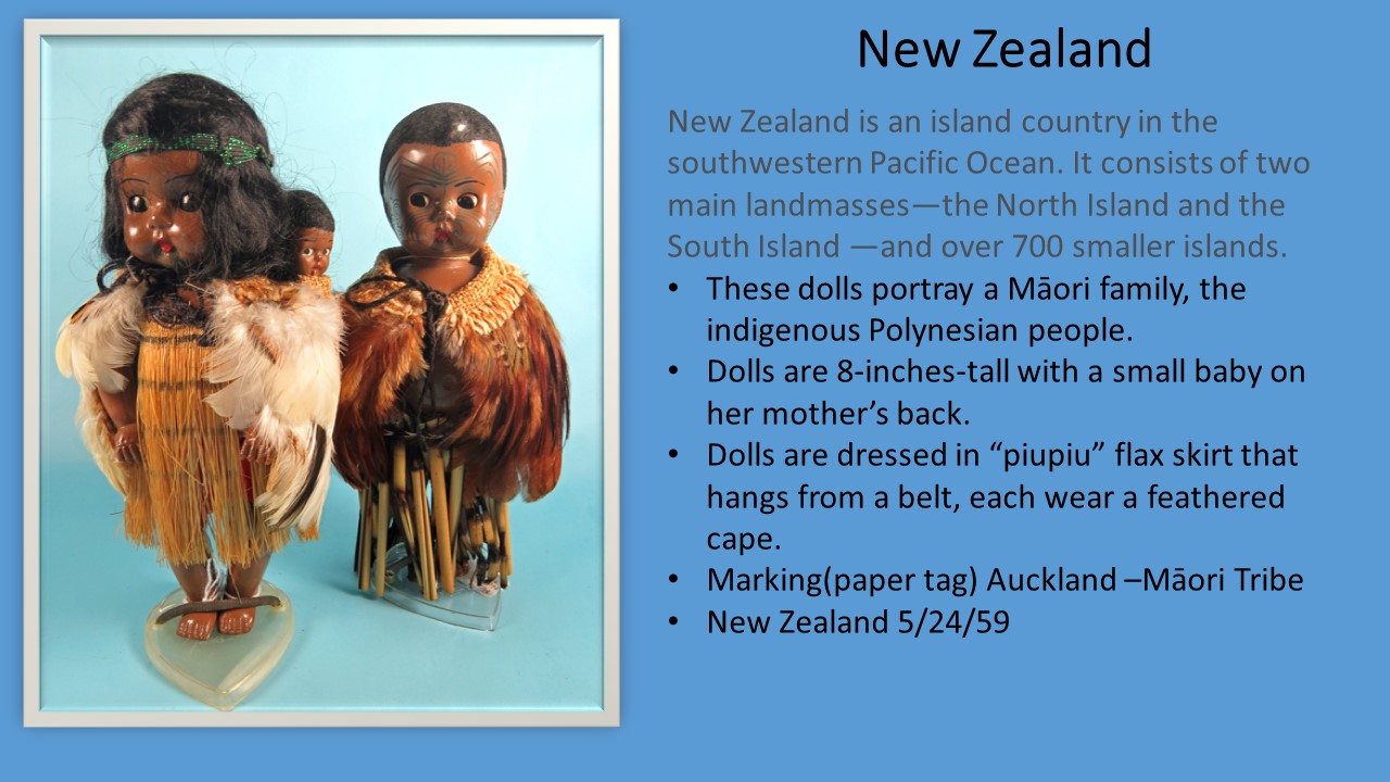 Maori Family Doll Description Slide