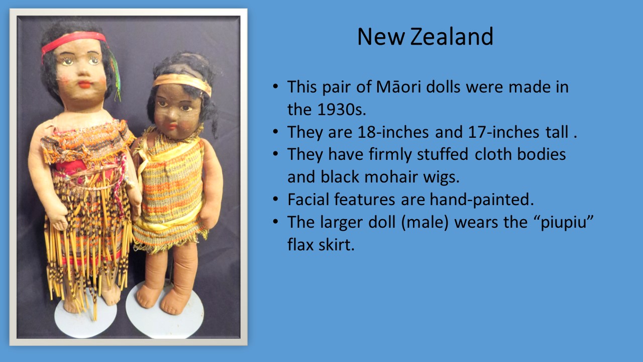 New Zealand Doll Description Slide