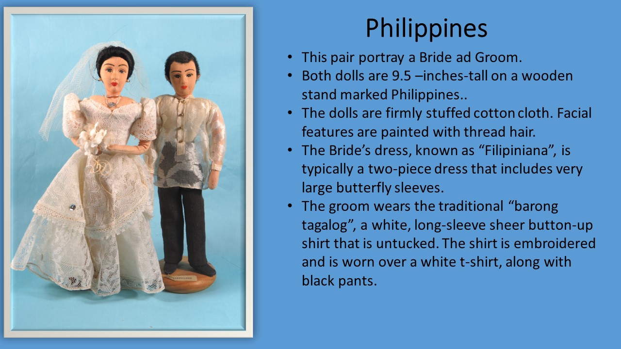 Philippines Couple Doll Description Slide