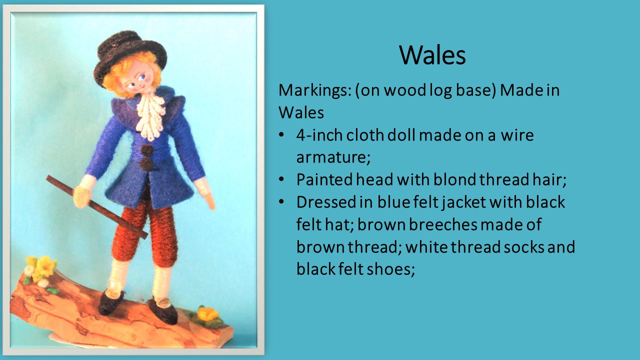 The description of wales with an image and blue background